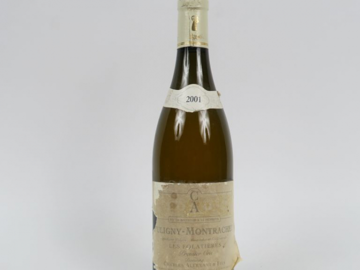 1 BOUTEILLE PULIGNY MONTRACHET 1er CRU 'LES FOLATIÈRES' CHARLES ALLEXA