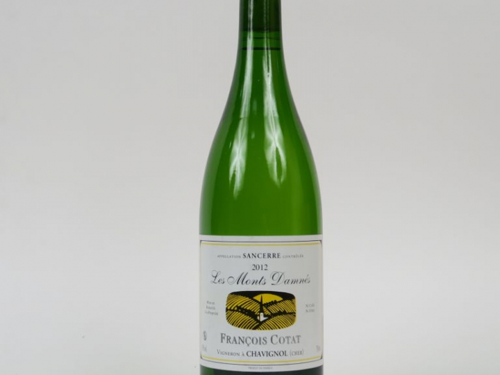 1 BOUTEILLE SANCERRE 'LES MONTS DAMNÉS' FRANCOIS COTAT - 2012