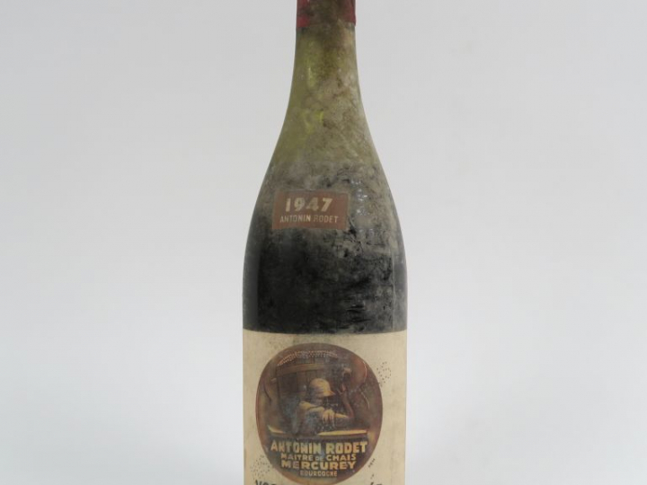 1 BOUTEILLE VOSNE ROMANÉE ANTONIN RODET - 1947 - 7 CM/BS