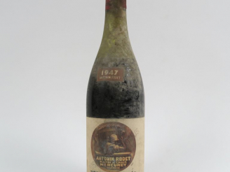 Vente aux enchères 1 BOUTEILLE VOSNE ROMANÉE ANTONIN RODET - 1947 - 7 CM/BS