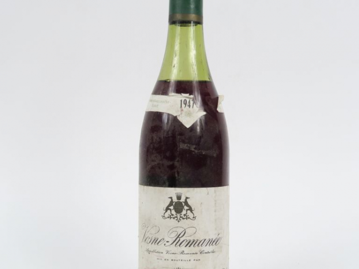 1 BOUTEILLE VOSNE ROMANÉE DOMINIQUE LAURENT - 1947 - 5,5 CM