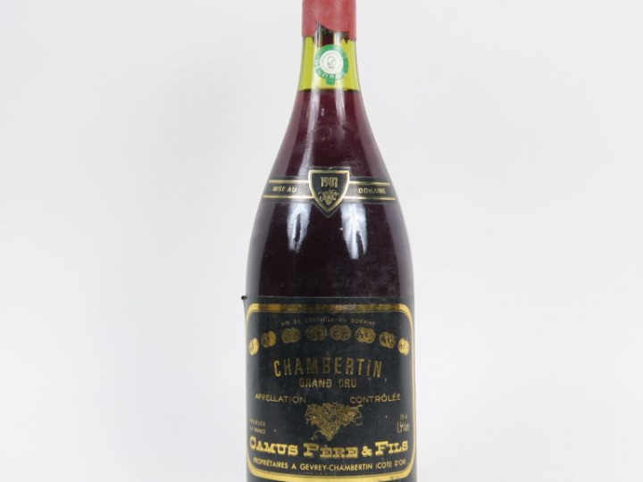 1 MAGNUM CHAMBERTIN GC CAMUS PÈRE   FILS - 1981