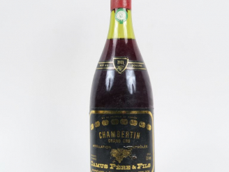 Vente aux enchères 1 MAGNUM CHAMBERTIN GC CAMUS PÈRE   FILS - 1981