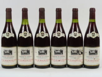 Vente aux enchères 6 BOUTEILLES COTE DE BEAUNE VILLAGES DOMAINE DU CHÂTEAU - 1985