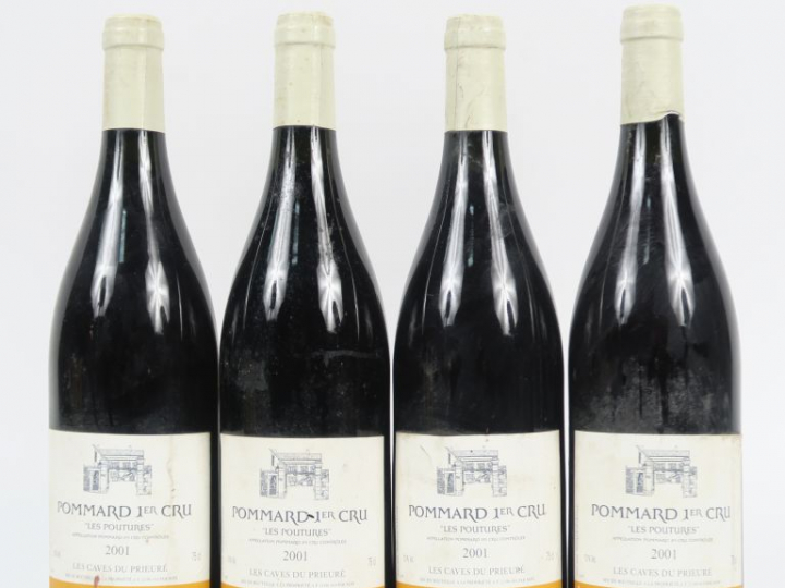 4 BOUTEILLES POMMARD 1er CRU 'LES POUTURES' LES CAVES DU PRIEURÉ - 200