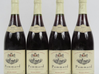 Vente aux enchères 4 BOUTEILLES POMMARD CHÂTEAU DE SAVIGNY LES BEAUN MICHEL PONT - 2001