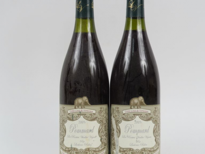 2 BOUTEILLES POMMARD 'LES RIOTTES' VIEILLES VIGNES COMTE LOUIS DE VERN