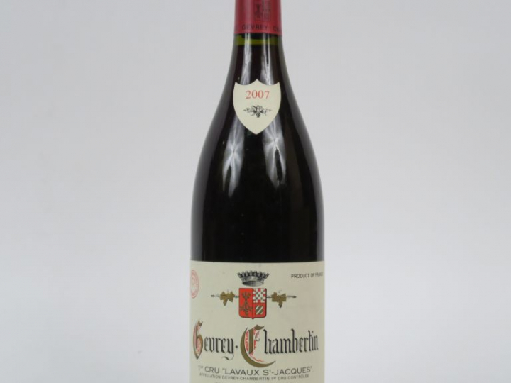 1 BOUTEILLE GEVREY CHAMBERTIN 1er CRU 'LAVAUX ST JACQUES' DOMAINE ARMA