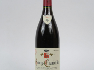 Vente aux enchères 1 BOUTEILLE GEVREY CHAMBERTIN 1er CRU 'LAVAUX ST JACQUES' DOMAINE ARMA