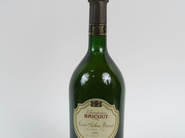 1 BOUTEILLE CHAMPAGNE BRICOURT 'CUVÉE ARTHUR BRICOURT' - 1985 - COFFRE