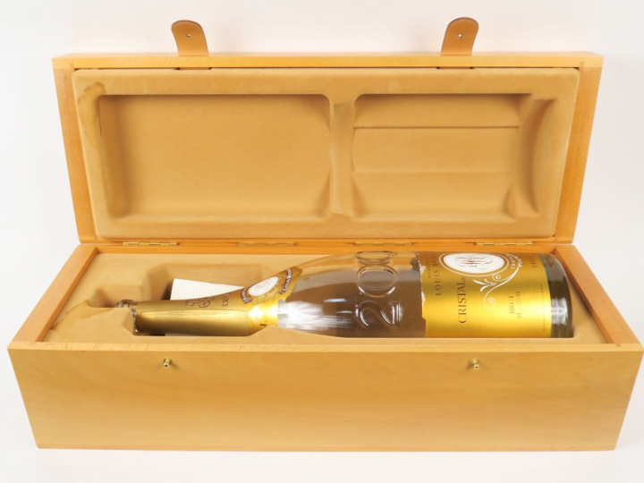 1 COFFRET (VIDE) MATHUSALEM CRISTAL ROEDERER - 2000
