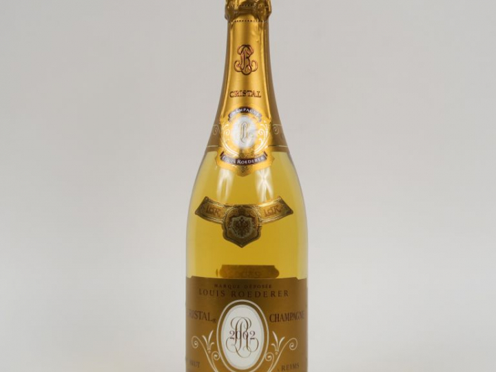 1 BOUTEILLE CHAMPAGNE CRISTAL ROEDERER - 2002 - COFFRET