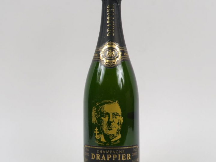 1 BOUTEILLE CHAMPAGNE DRAPPIER 'CHARLES DE GAULLE' - 2002