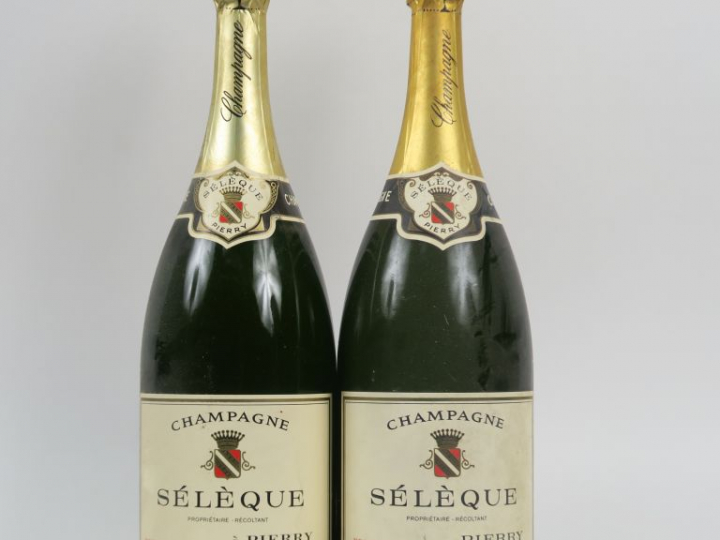 2 MAGNUMS CHAMPAGNE SÉLÈQUE