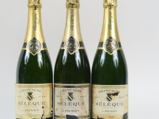 Vente aux enchères 3 BOUTEILLES CHAMPAGNE SÉLÈQUE - 2 ELA
