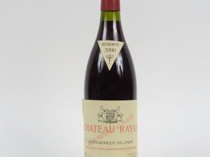 1 BOUTEILLE CHÂTEAUNEUF DU PAPE CHÂTEAU RAYAS - 2000
