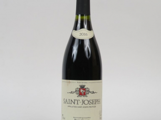 Vente aux enchères 1 BOUTEILLE SAINT JOSEPH PIERRE GONON - 2016