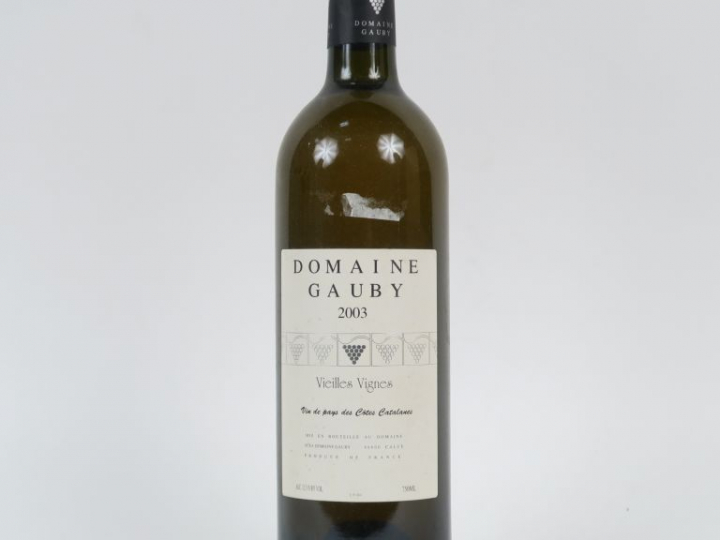 1 BOUTEILLE DOMAINE GAUBY BLANC 'VIEILLES VIGNES' - 2003