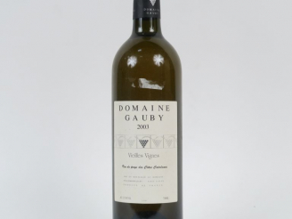 Vente aux enchères 1 BOUTEILLE DOMAINE GAUBY BLANC 'VIEILLES VIGNES' - 2003