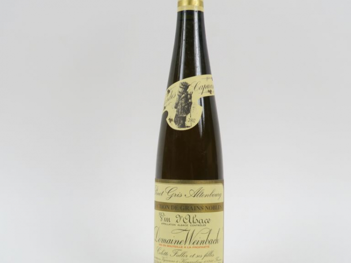1 BOUTEILLE PINOT GRIS 'ALTENBOURG' CLOS DES CAPUCINS DOMAINE WEINBACH