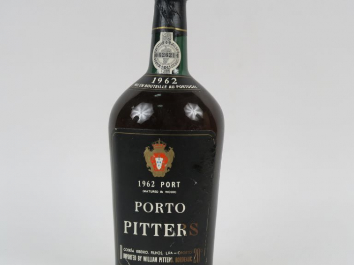 1 BOUTEILLE PORTO PITTERS - 1962 - ELT