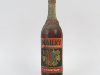 Vente aux enchères 1 VIEILLE BOUTEILLE MAURY 'LA MAURYNATE'
