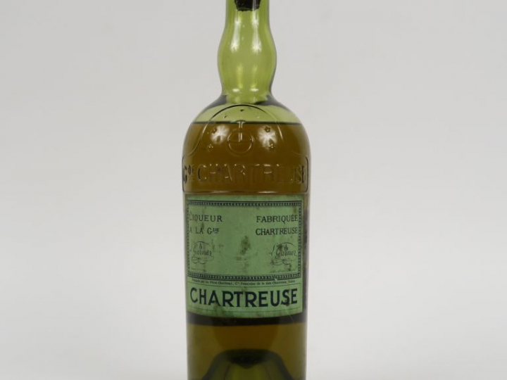 1 BOUTEILLE CHARTREUSE VERTE PÉRIODE 1951-1956