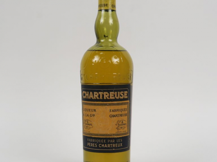 1 BOUTEILLE CHARTREUSE JAUNE PÉRIODE 1956-1964