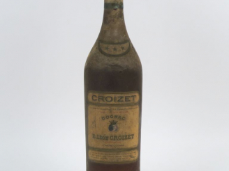 Vente aux enchères 1 VIEUX FLACON (4,5 L) COGNAC CROIZET - BS