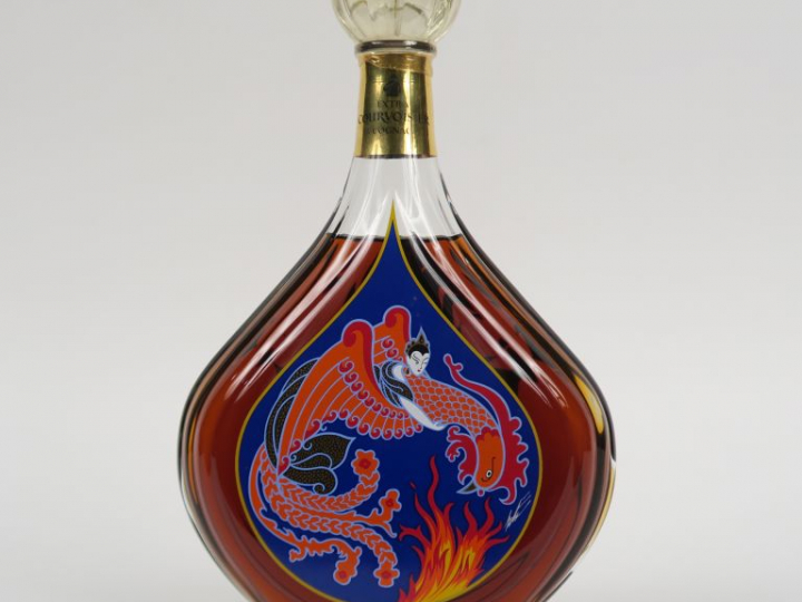 1 BOUTEILLE COGNAC COURVOISIER COLLECTION ERTE 'DISTILLATION' N°4317