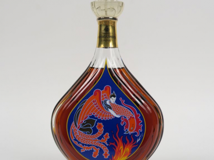 1 BOUTEILLE COGNAC COURVOISIER COLLECTION ERTE 'DISTILLATION' N°4247