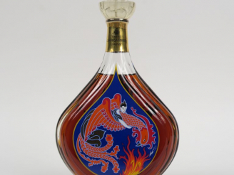 Vente aux enchères 1 BOUTEILLE COGNAC COURVOISIER COLLECTION ERTE 'DISTILLATION' N°4247