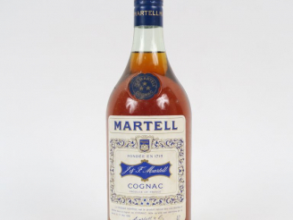 Vente aux enchères 1 BOUTEILLE COGNAC MARTELL