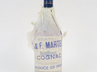 Vente aux enchères 1 BOUTEILLE COGNAC MARTELL