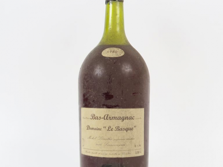 1 POT (2,5 L) BAS ARMAGNAC DOMAINE LE BASQUE 46°