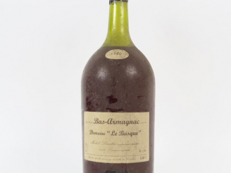 Vente aux enchères 1 POT (2,5 L) BAS ARMAGNAC DOMAINE LE BASQUE 46°