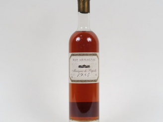 Vente aux enchères 1 BOUTEILLE (50 CL) BAS ARMAGNAC MARQUIS DE PAPOLLE - 1984