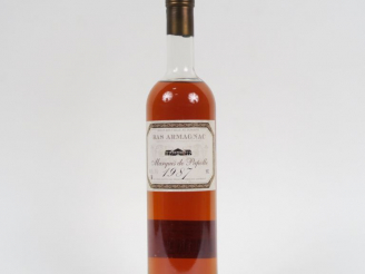 Vente aux enchères 1 BOUTEILLE (50 CL) BAS ARMAGNAC MARQUIS DE PAPOLLE - 1987