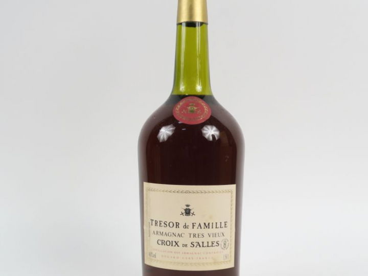 1 MAGNUM ARMAGNAC TRÈS VIEUX 'TRESOR DE FAMILLE' CROIX DE SALLES