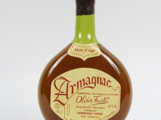 Vente aux enchères 1 BOUTEILLE ARMAGNAC 'HORS D'ÂGE' OLIVIER FOURTET 42°