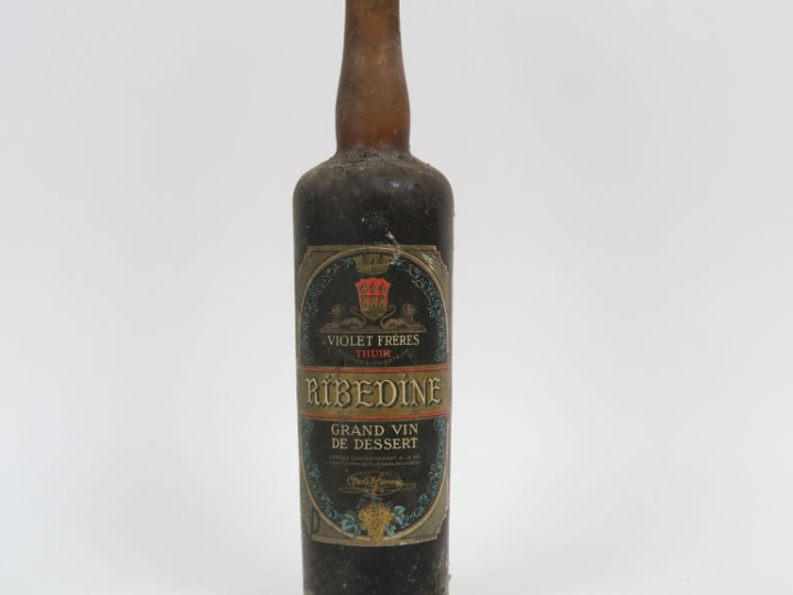 1 VIEILLE BOUTEILLE RIBEDINE VIOLET FRÈRES