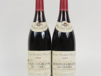 Vente aux enchères 2 BOUTEILLES SAVIGNY LES BEAUNE 'LES LAVIERES' BOUCHARD PÈRE   FILS - 
