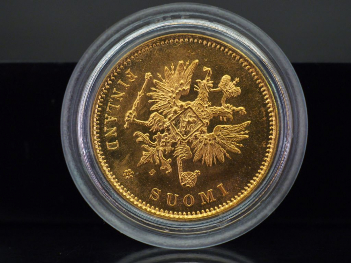 Pièce de 20 Markkaa or, Finlande, 1913. FRAIS ACHETEURS 5% TTC.   