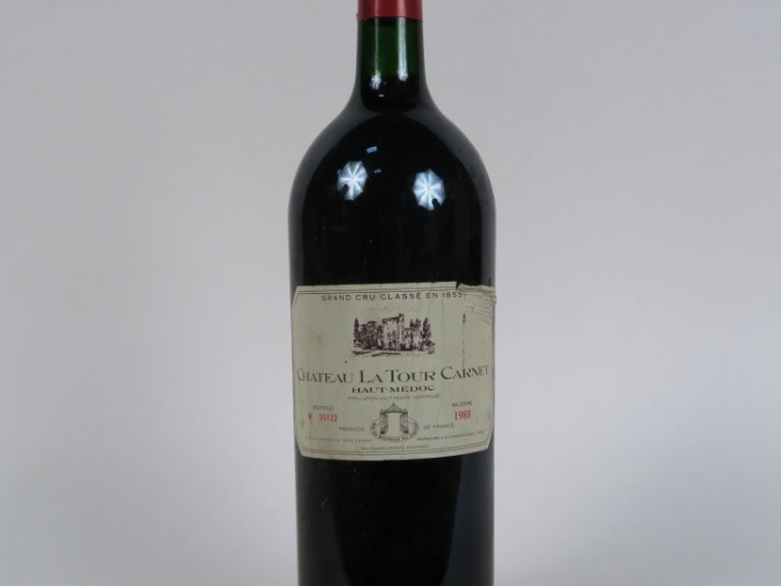 1 MAGNUM CHÂTEAU LA TOUR CARNET GCC HAUT MEDOC - 1988 - ELA 