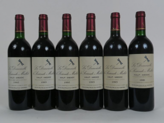 Vente aux enchères 6 BOUTEILLES LA DEMOISELLE DE SOCIANDO MALLET - 1995