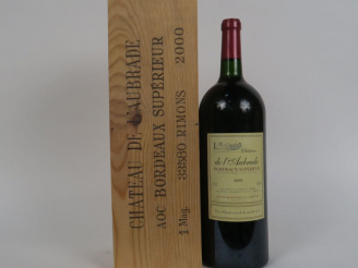 Vente aux enchères 1 MAGNUM CHÂTEAU DE L'AUBRADE - 2000 - CBO