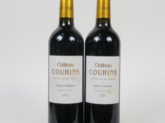 Vente aux enchères 2 BOUTEILLES CHÂTEAU COUHINS PESSAC LEOGNAN - 2010