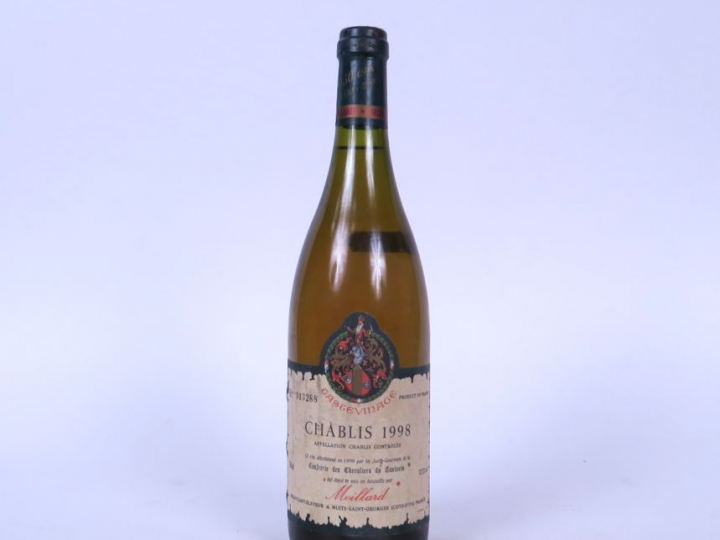 1 BOUTEILLE CHABLIS MOILLARD - 1998
