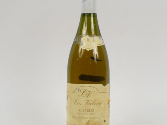 Vente aux enchères 1 BOUTEILLE CHABLIS 'LES VALERY' JEAN DURUP - 2001 - EA