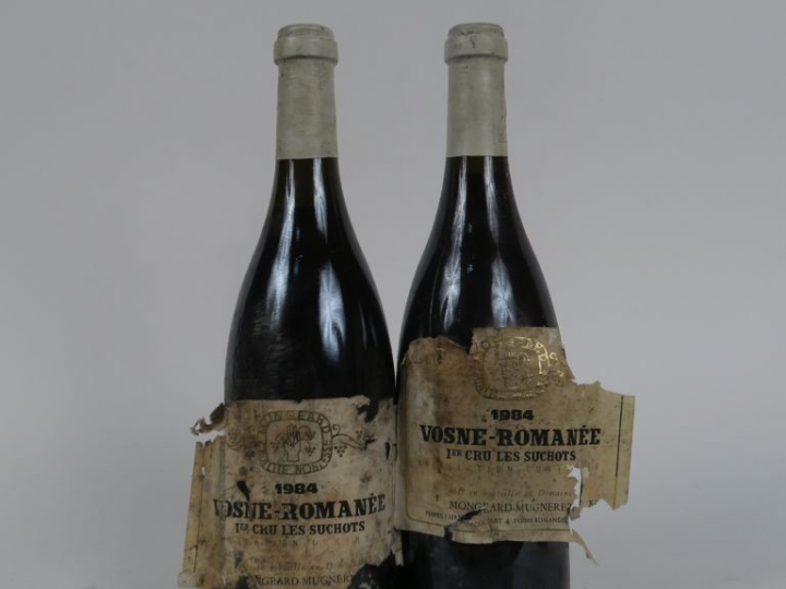 2 BOUTEILLES VOSNE ROMANEE 1er CRU 'LES SUCHOTS' MONGEARD MUGNERET - 1